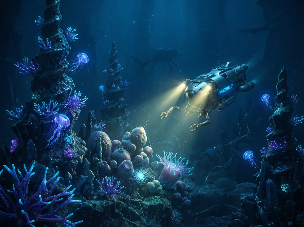 深海海沟探测器搜索 - 顶的速度越来越快